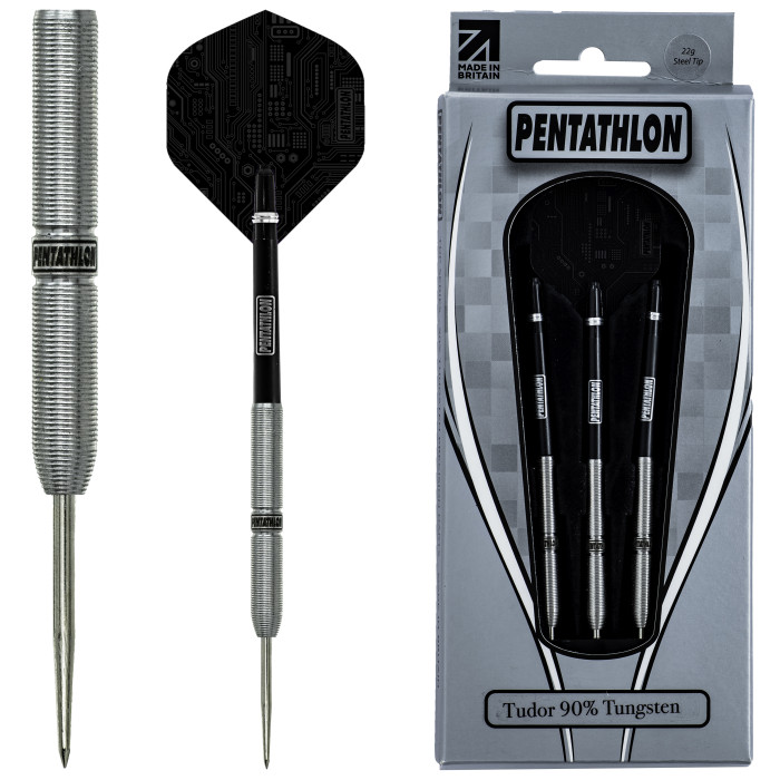 PENTATHLON Tudor - Premium 90% Tungsten Darts available 22g + 24g