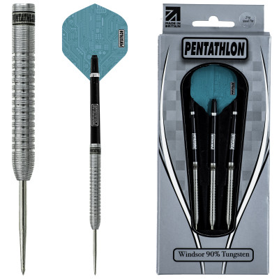 PENTATHLON Windsor - Premium 90% Tungsten Darts available in 19g + 21g