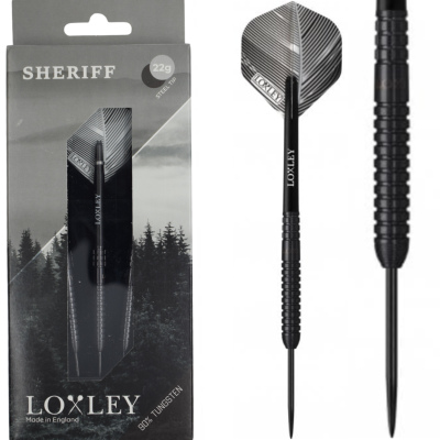 LOXLEY Sheriff Steel Tip Darts 22g